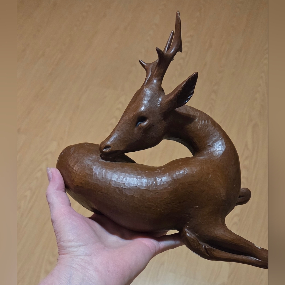Red Mill Reindeer Vintage 1991 Figurine